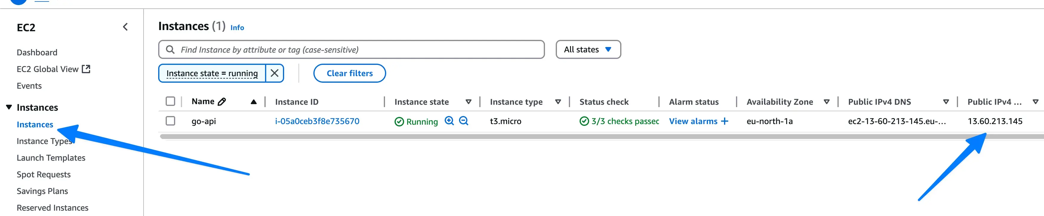 EC2 Instance Details