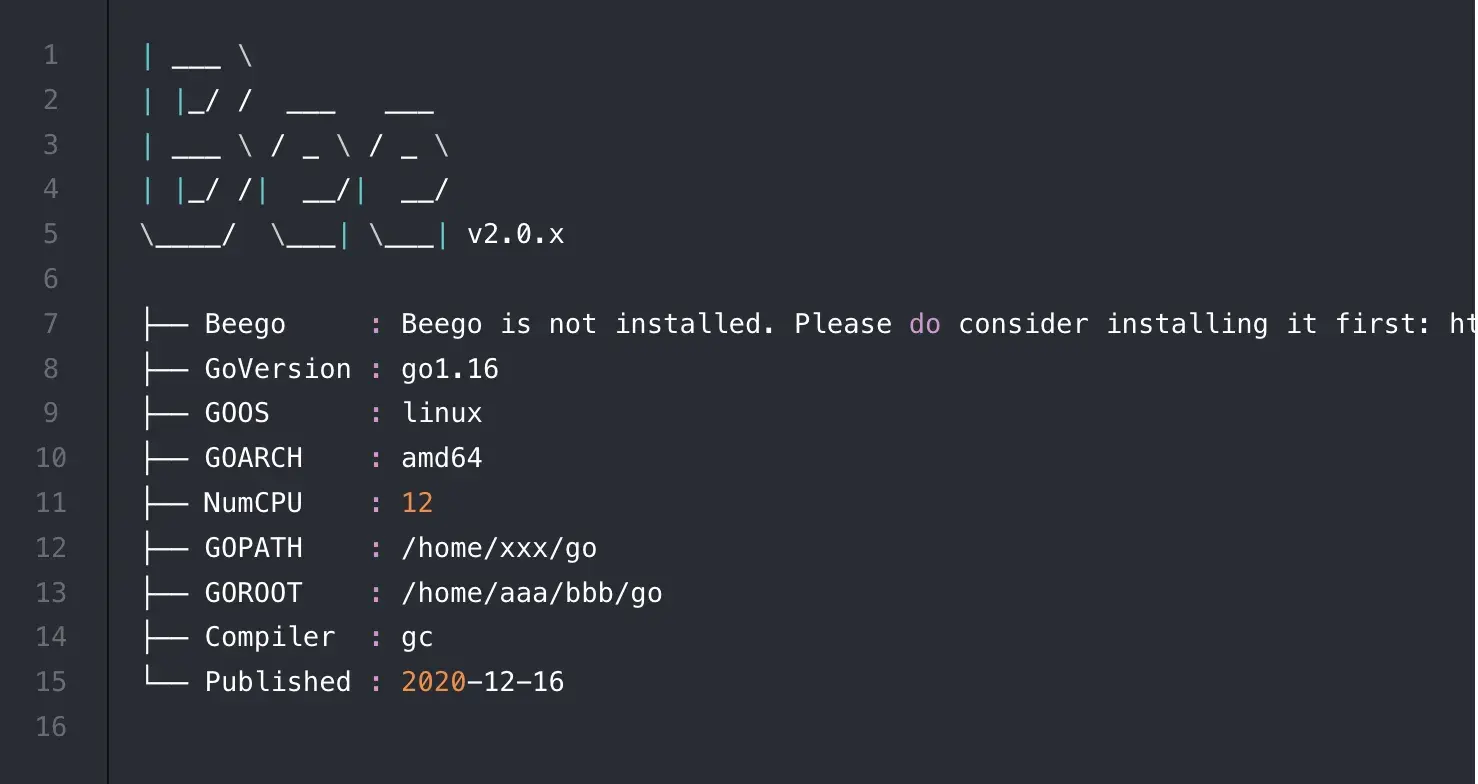 Beego framework: All-in-One MVC for Enterprises