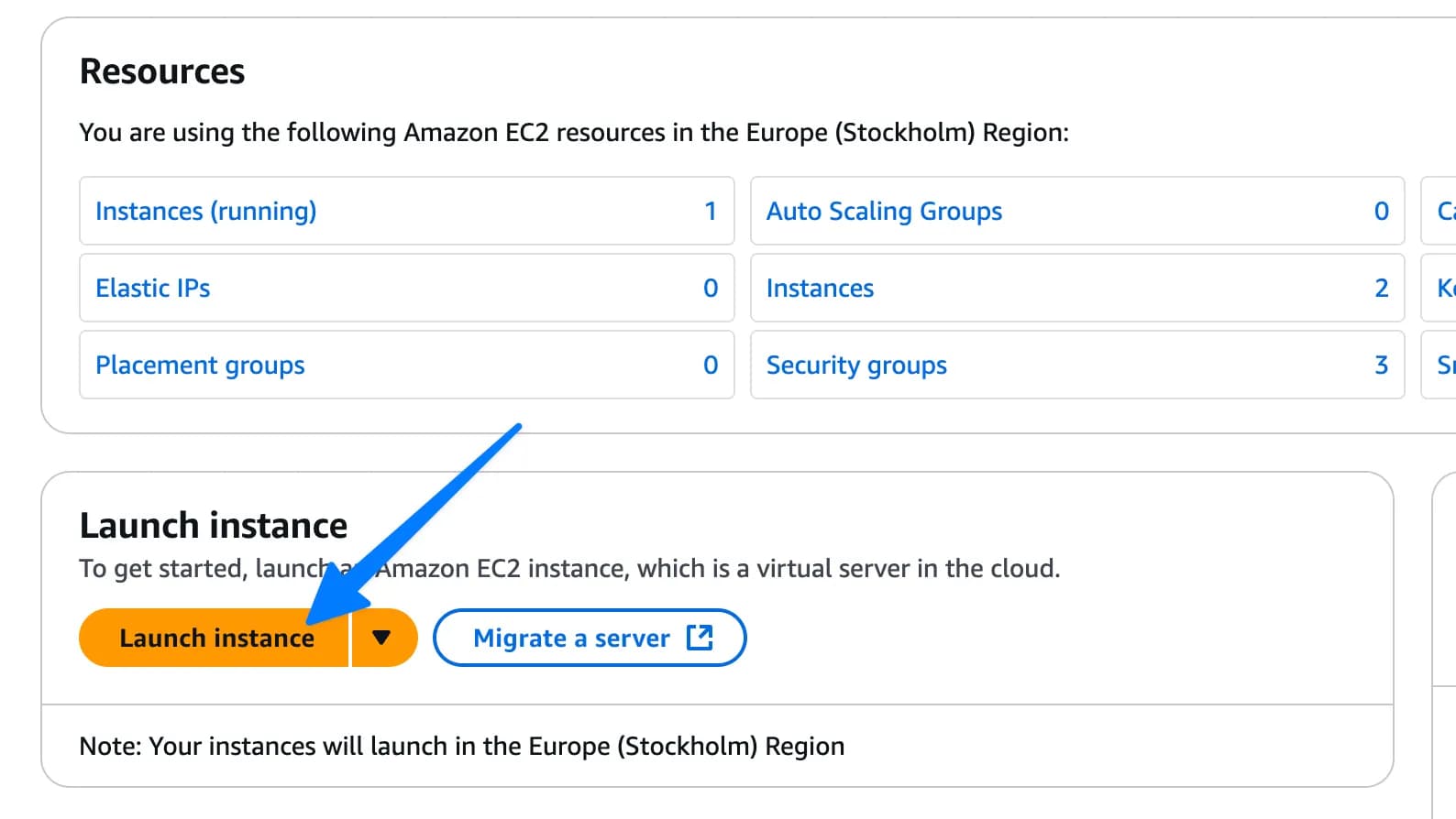 Launch EC2 Instance